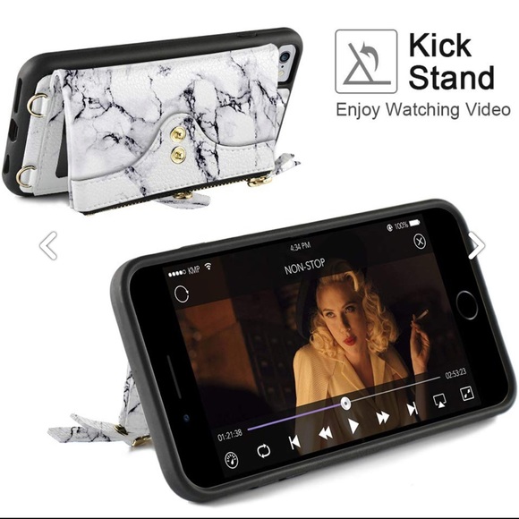 Lameeku iPhone 6/6s/7/8 case and wallet-wristlet or wallet-crossbody - Picture 11 of 14